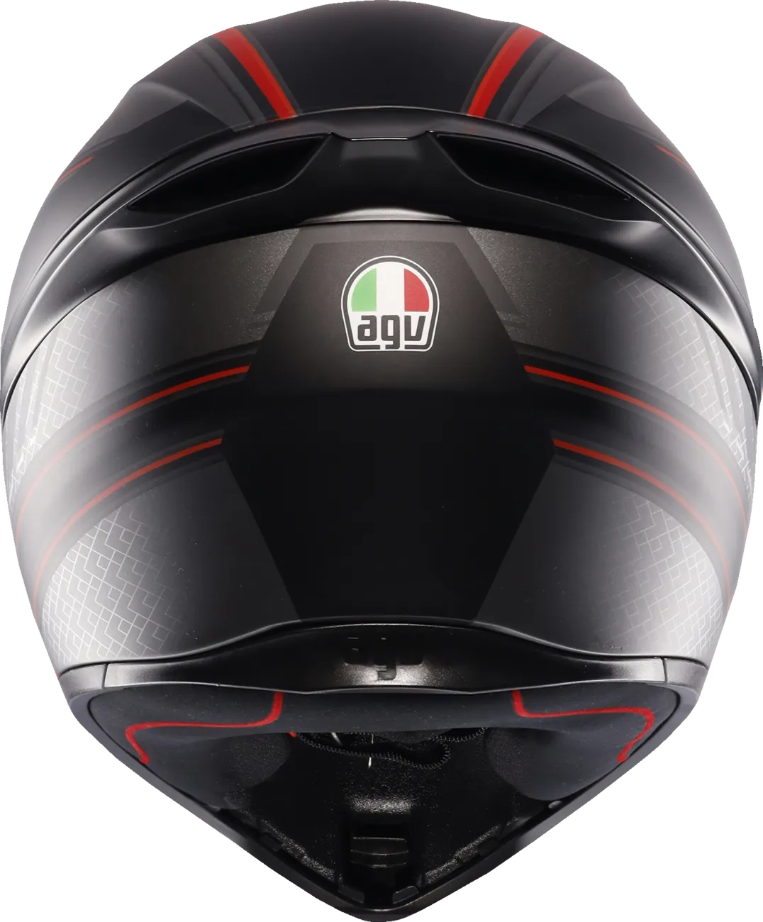 AGV K1 S Helmet - Sling - Matte Black/Red - XL 2118394003-038-XL