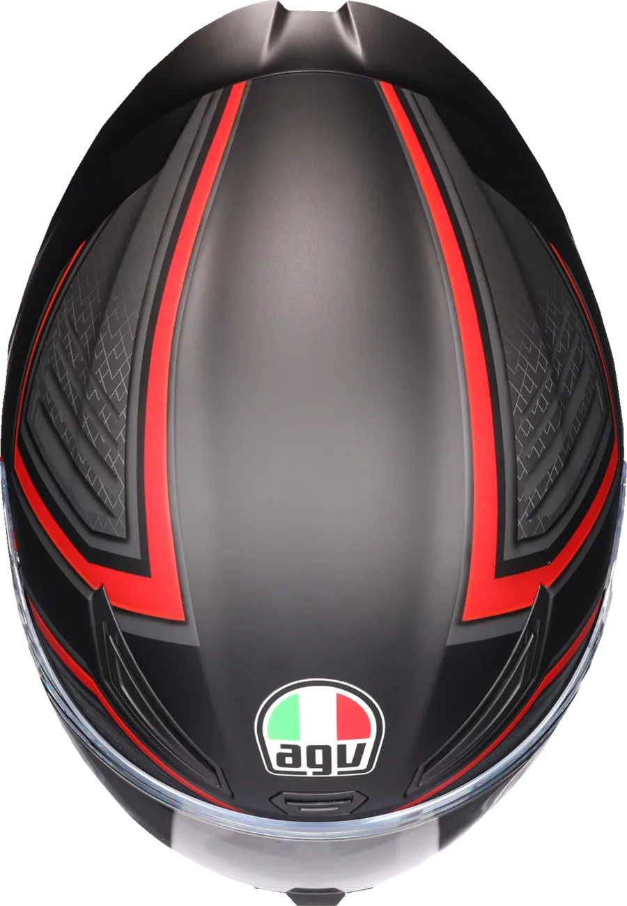 AGV K1 S Helmet - Sling - Matte Black/Red - XL 2118394003-038-XL