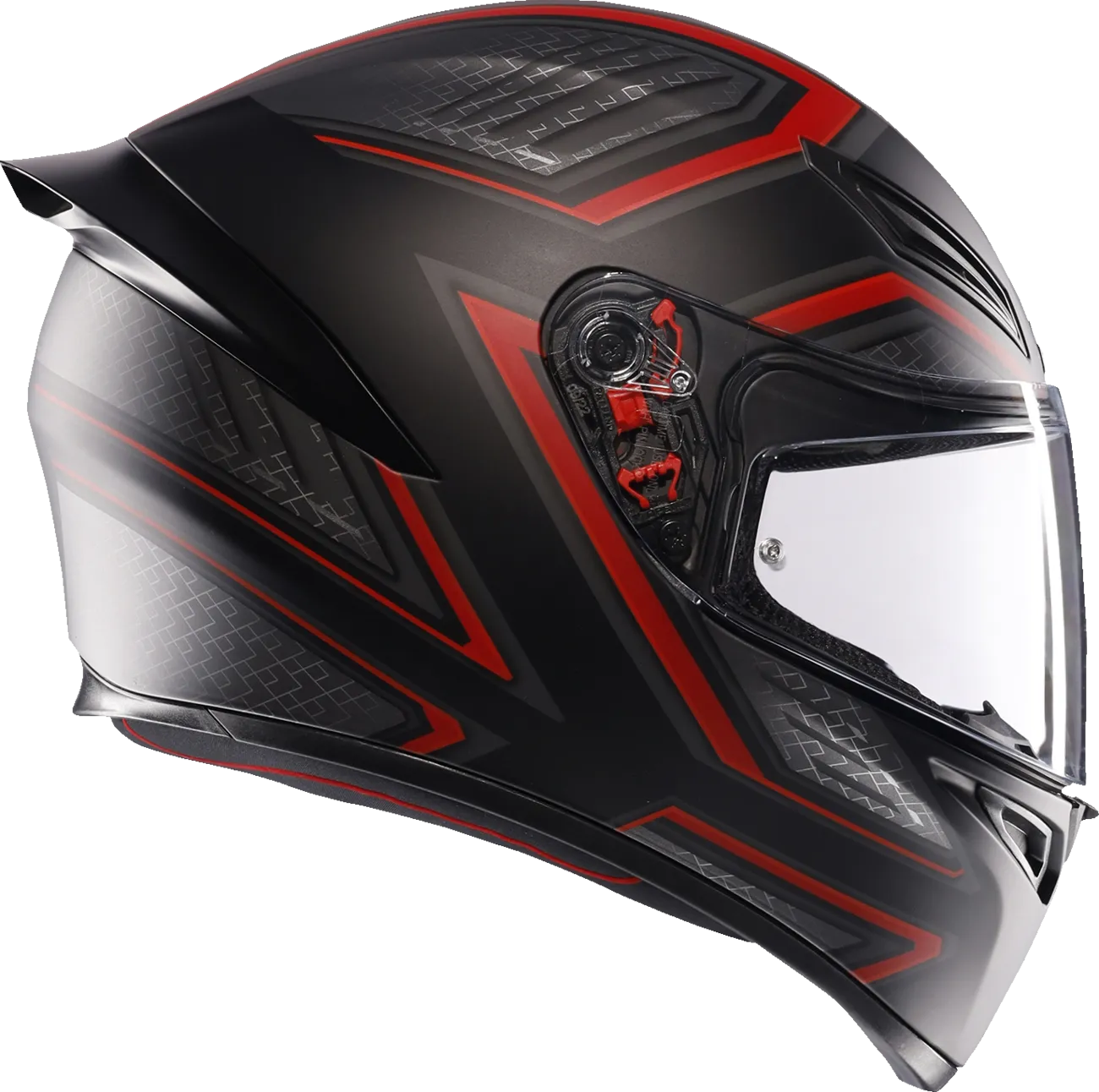 AGV K1 S Helmet - Sling - Matte Black/Red - XL 2118394003-038-XL