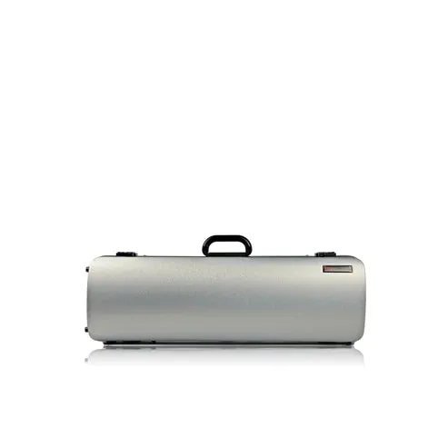 Bam 2001XLS Hightech Oblong Violin Case Without Pockets (Metallic Silver)