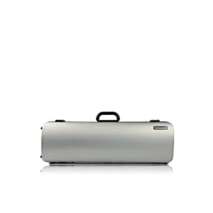 Bam 2001XLS Hightech Oblong Violin Case Without Pockets (Metallic Silver)