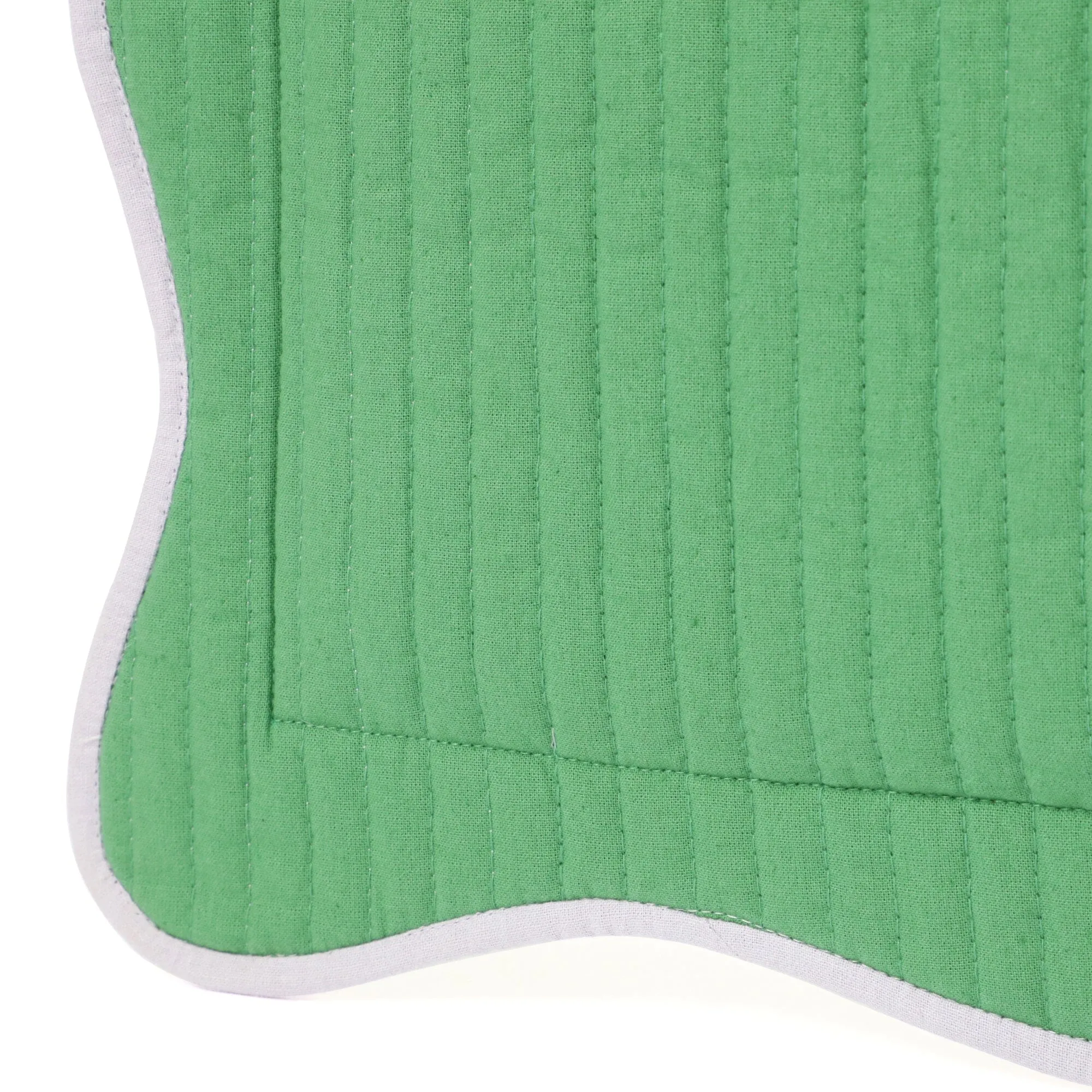 Bicolor Wave Tote Bag Green