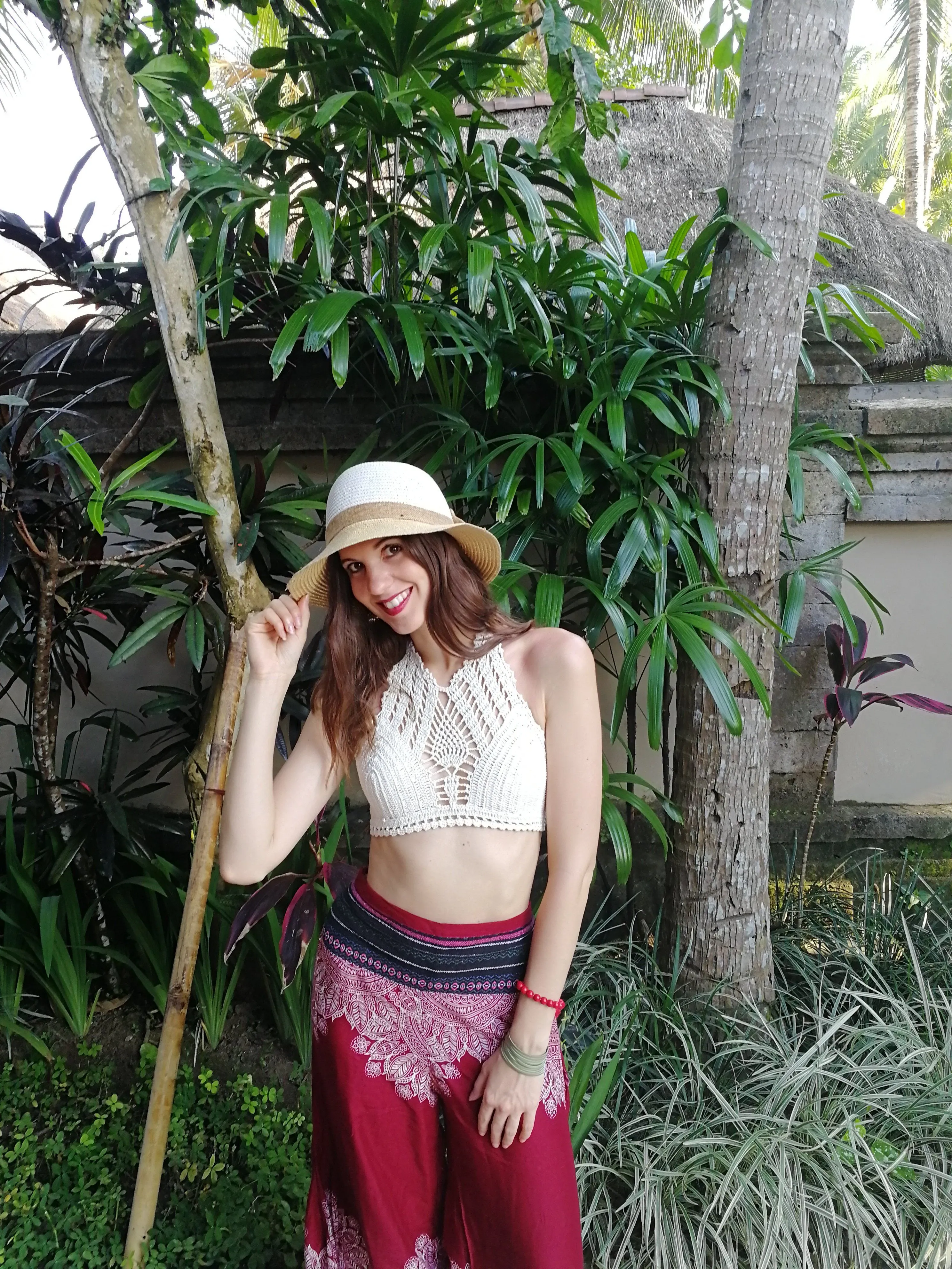 Crochet Bikini Top Halter Neck