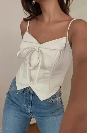 Farrah fold over tank