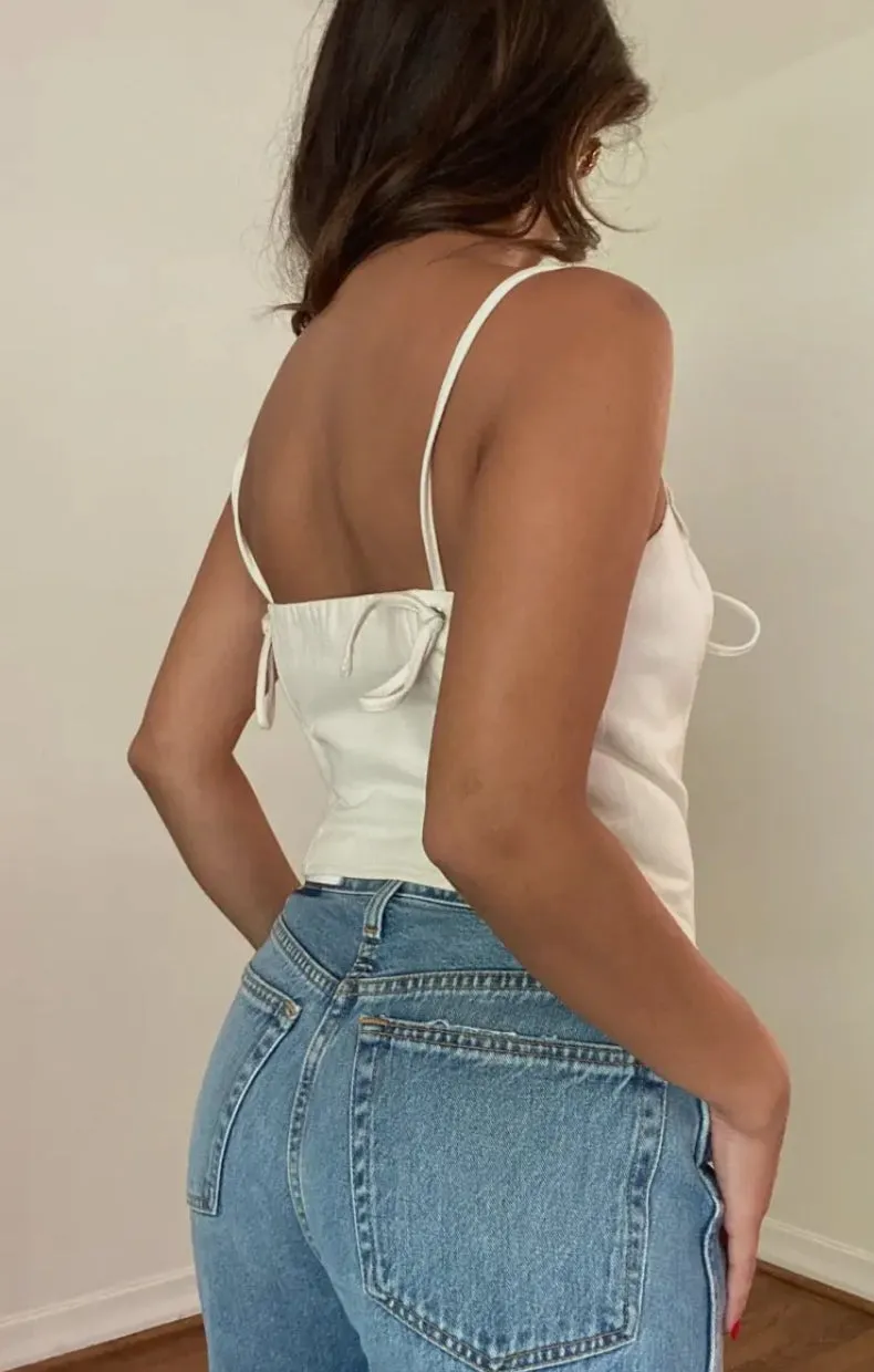 Farrah fold over tank