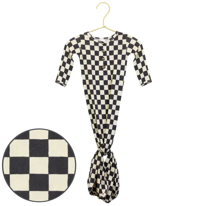 Gibson Knotted Gown - Newborn