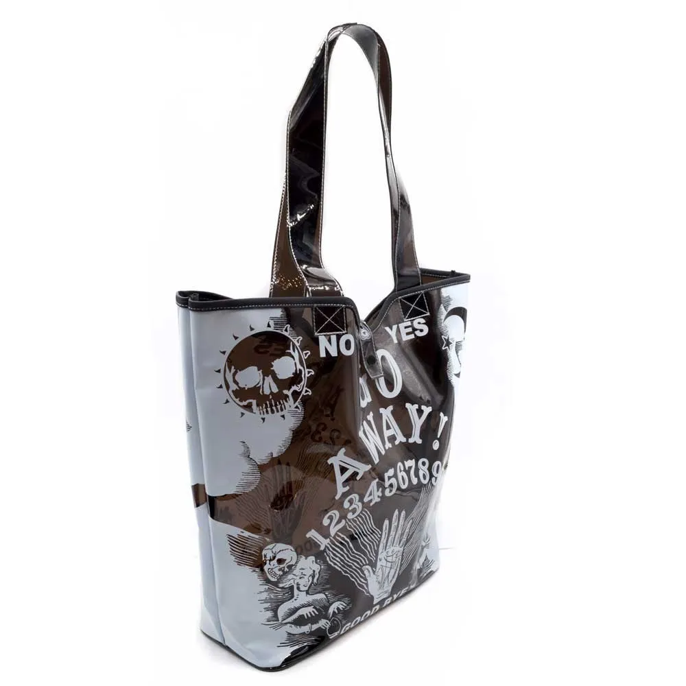 Go Away Ouija PVC Beach Tote