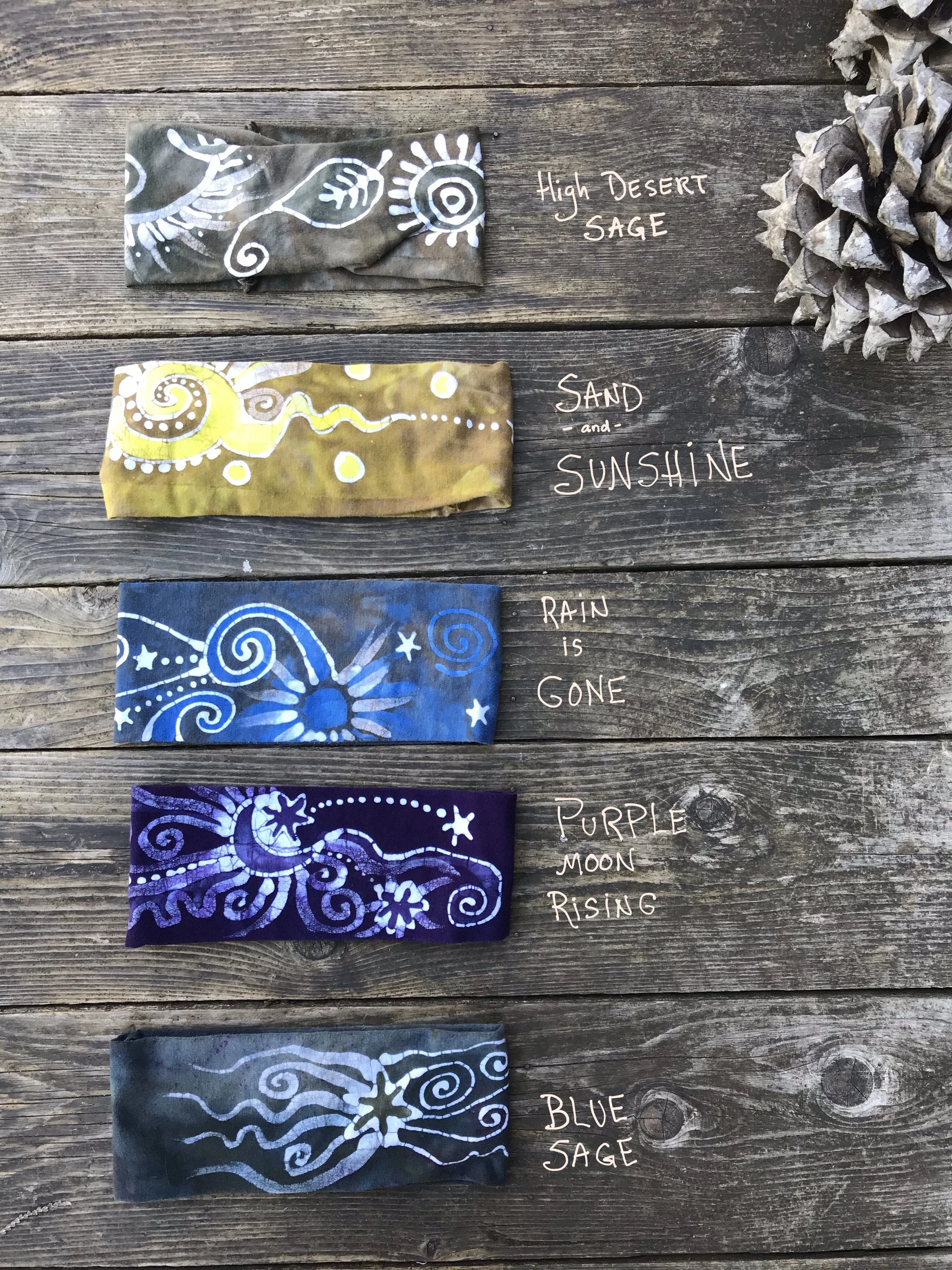 High Desert Sage Fold Over Headband