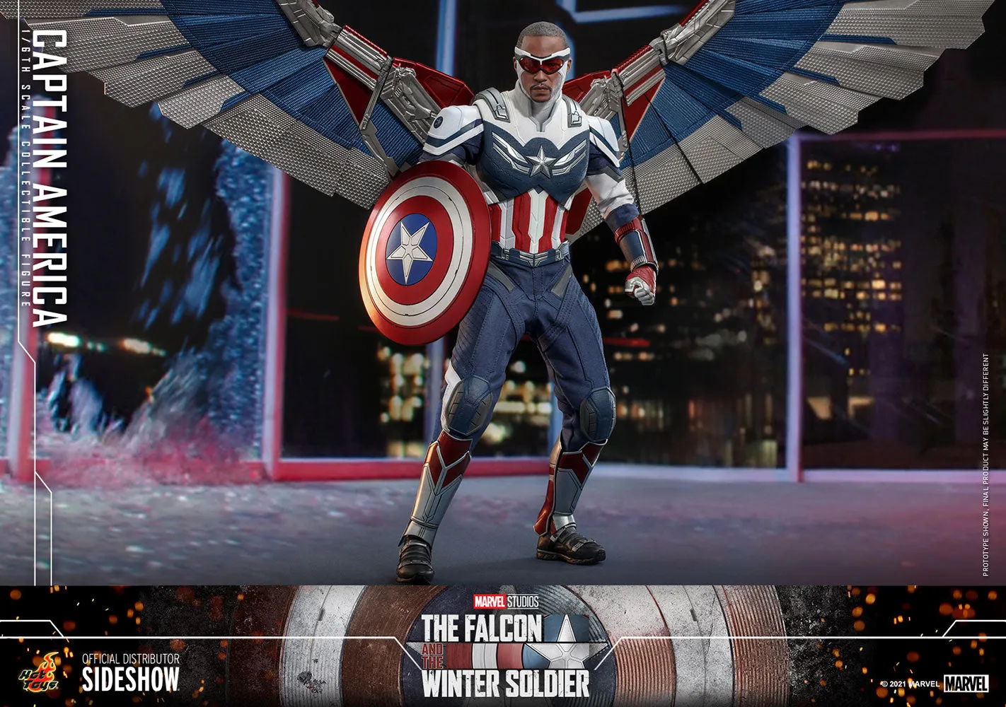 Hot Toys Captain America (The Falcon and the Winter Soldier)