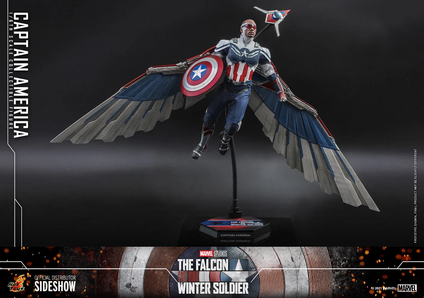 Hot Toys Captain America (The Falcon and the Winter Soldier)