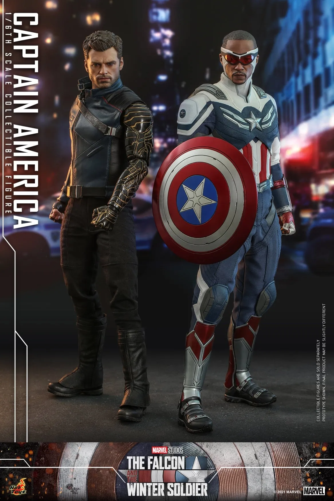 Hot Toys - TMS040 - The Falcon and the Winter Soldier - 1/6th scale Captain America Collectible Figure