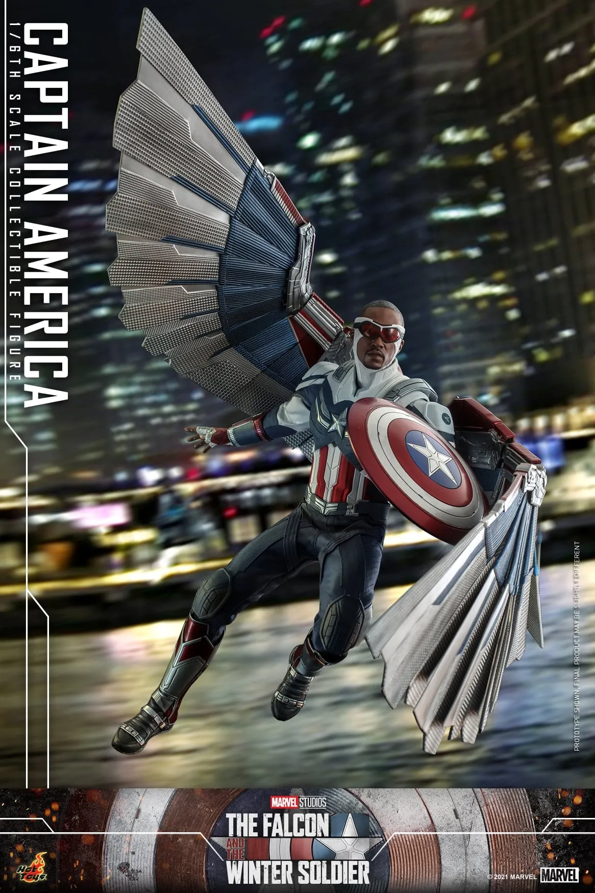 Hot Toys - TMS040 - The Falcon and the Winter Soldier - 1/6th scale Captain America Collectible Figure