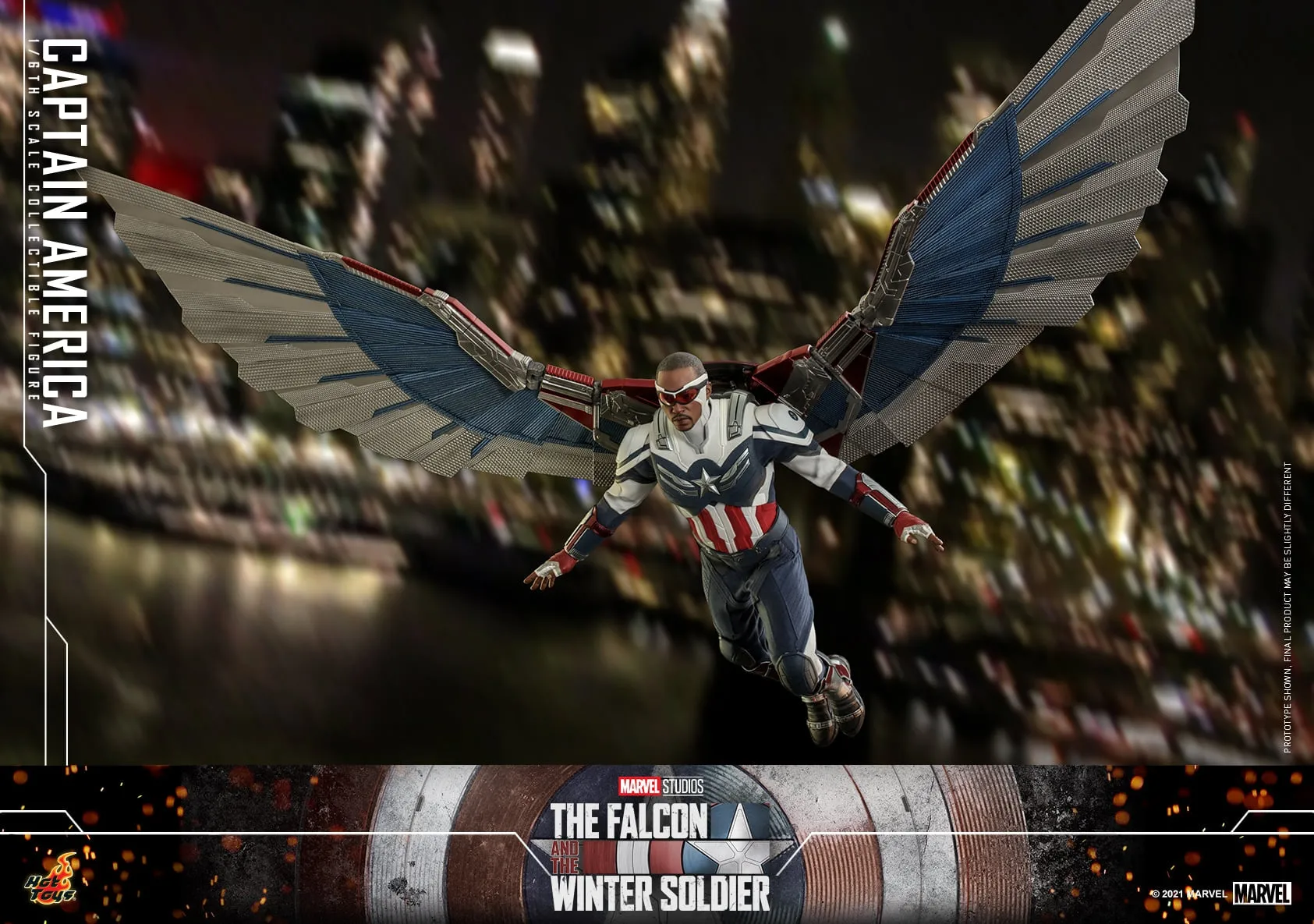 Hot Toys - TMS040 - The Falcon and the Winter Soldier - 1/6th scale Captain America Collectible Figure