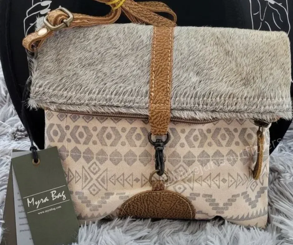 IMBRICATE SMALL AND CROSSBODY BAG BY MYRA BAG