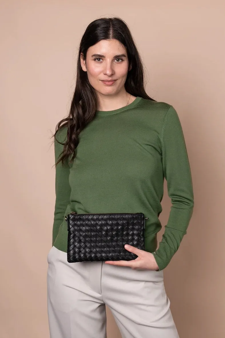 LEXI woven classic leather