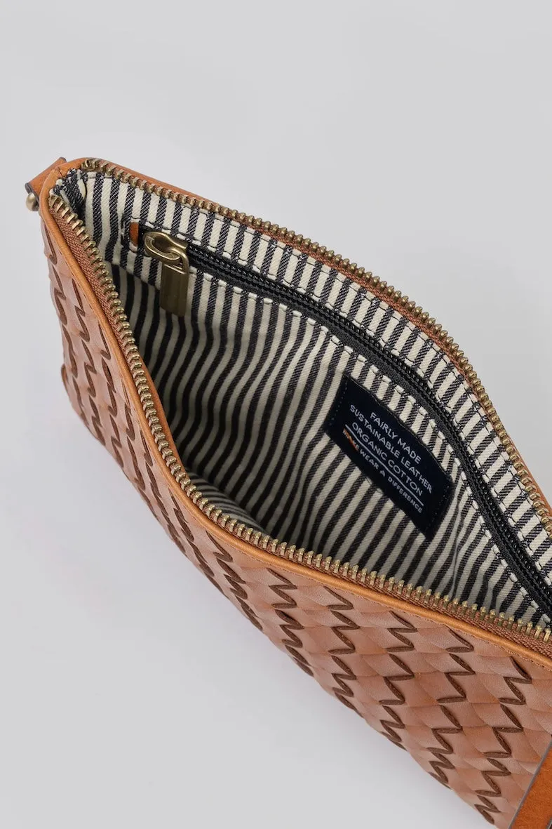 LEXI woven classic leather