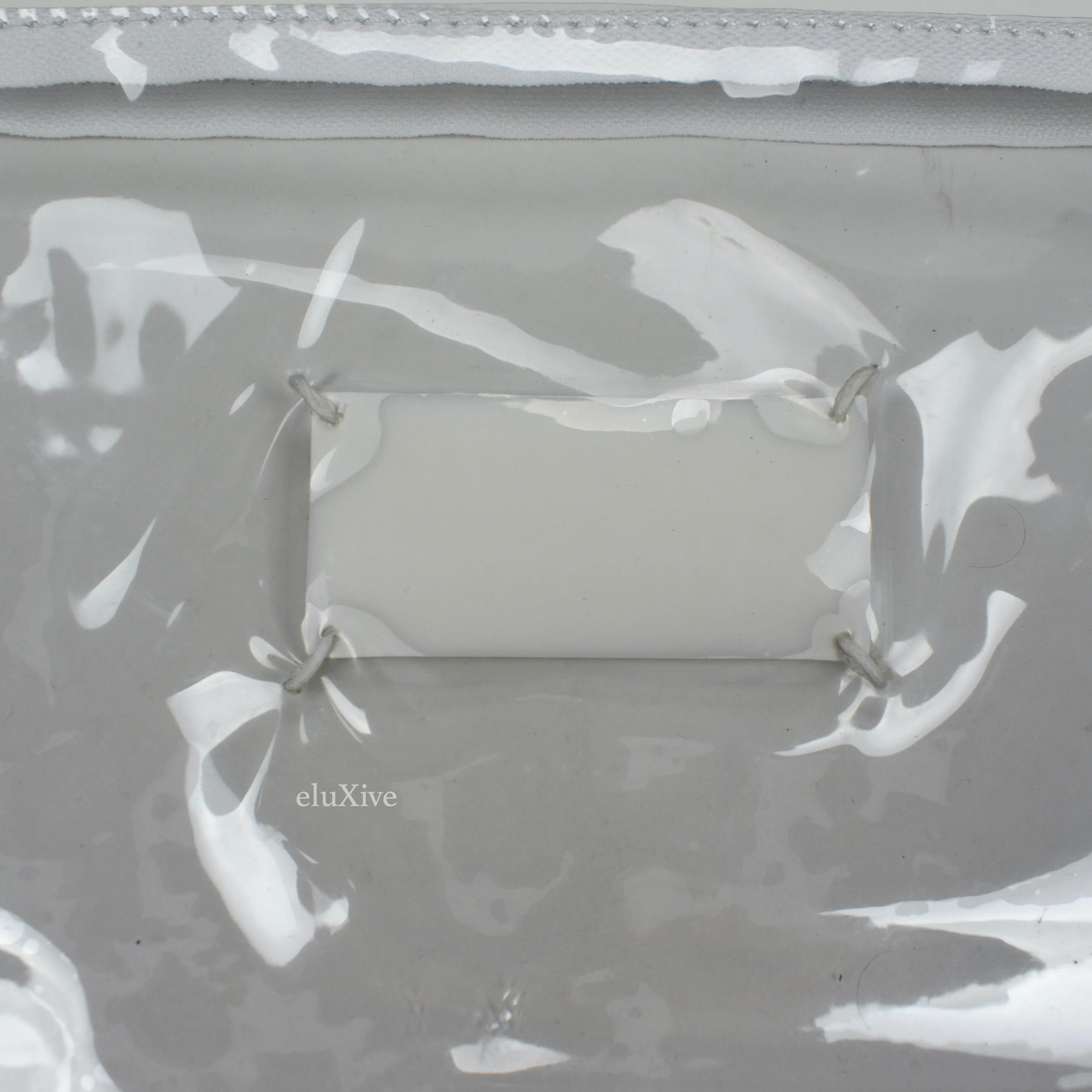 Maison Margiela - Transparent Clear PVC Logo Tote Bag & Pouch
