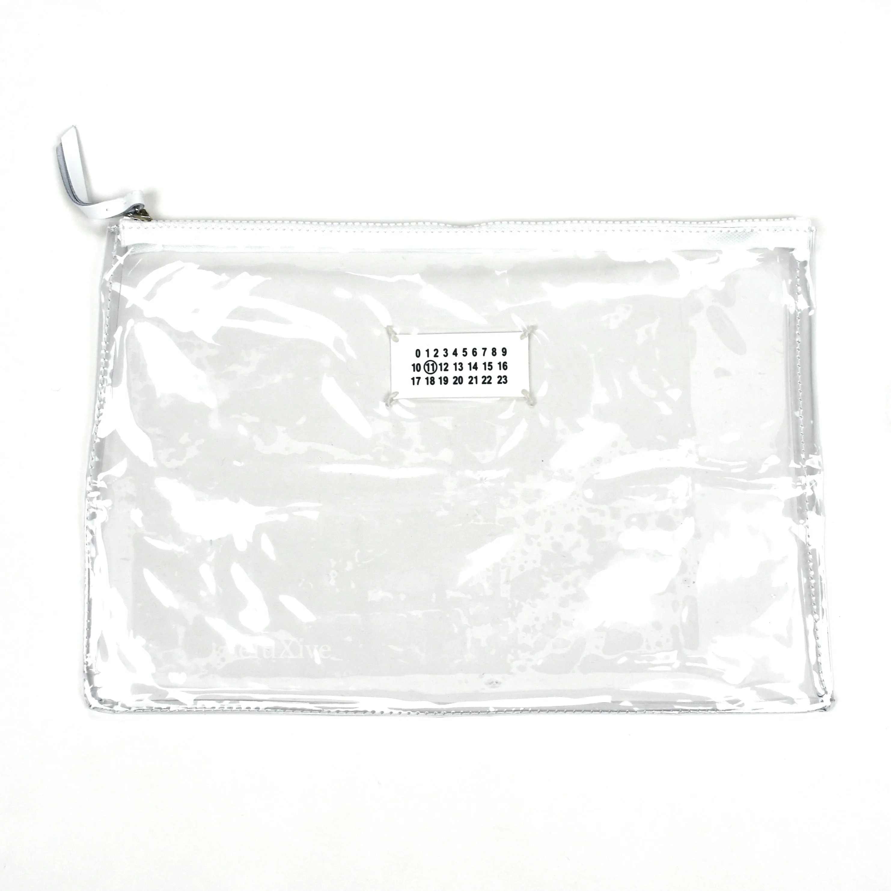 Maison Margiela - Transparent Clear PVC Logo Tote Bag & Pouch