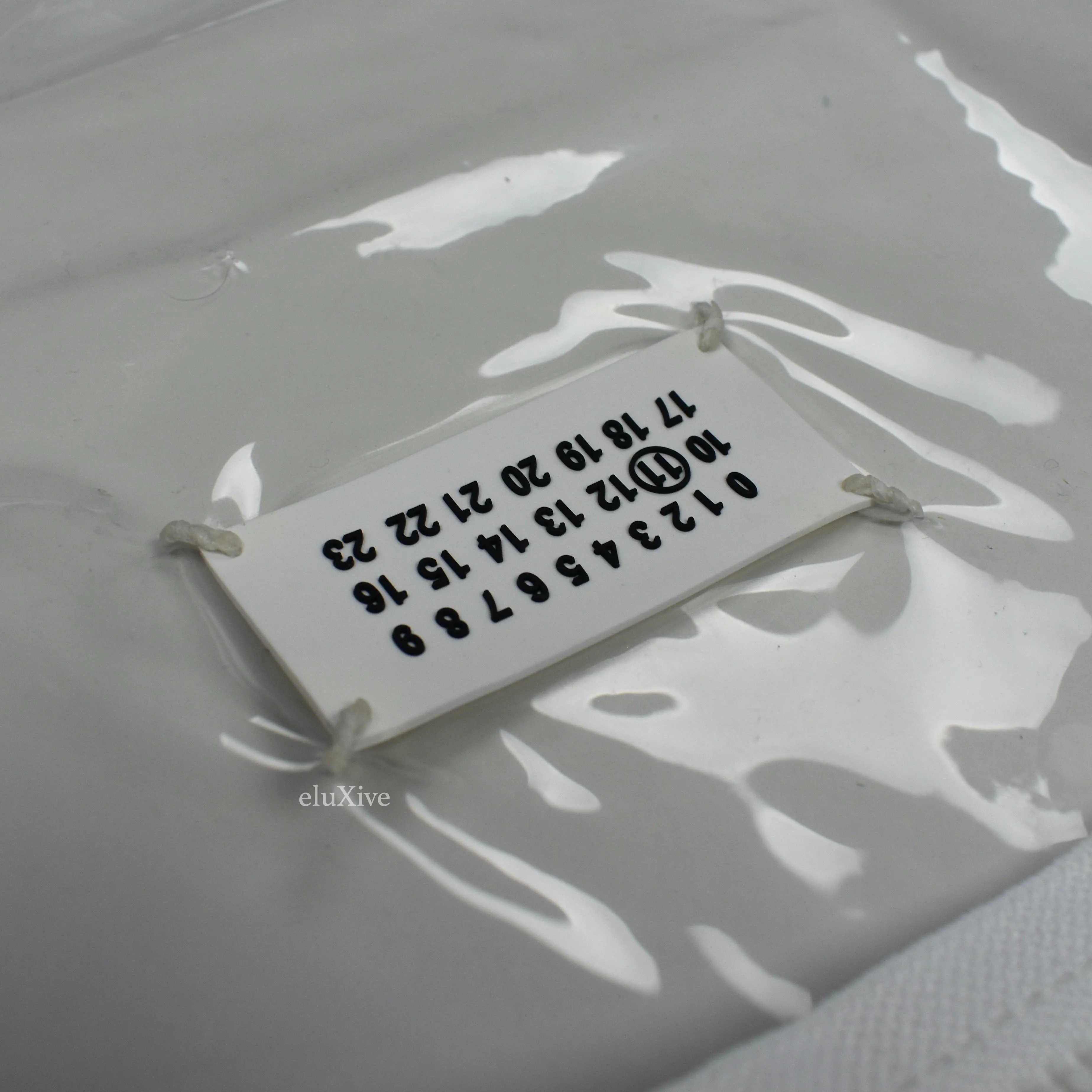 Maison Margiela - Transparent Clear PVC Logo Tote Bag & Pouch