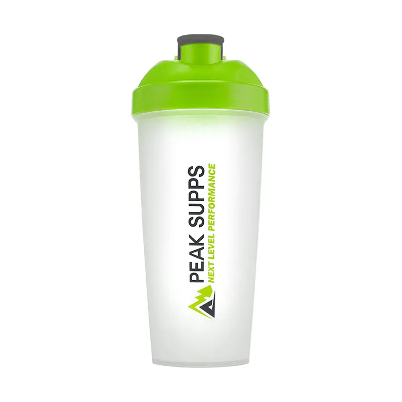 Peak Supps Green Shaker 600ml