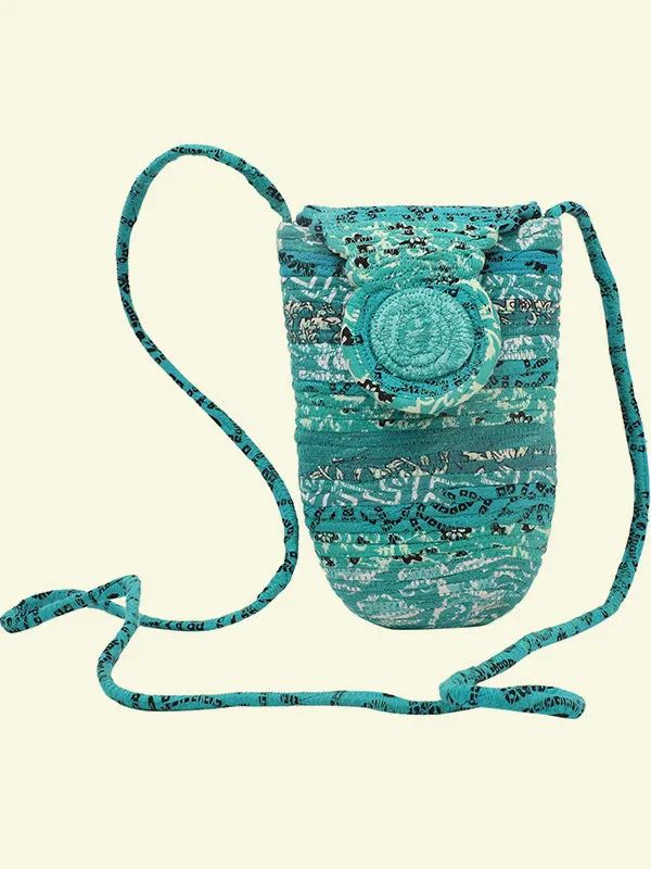 Phone Bag Turquoise Blue