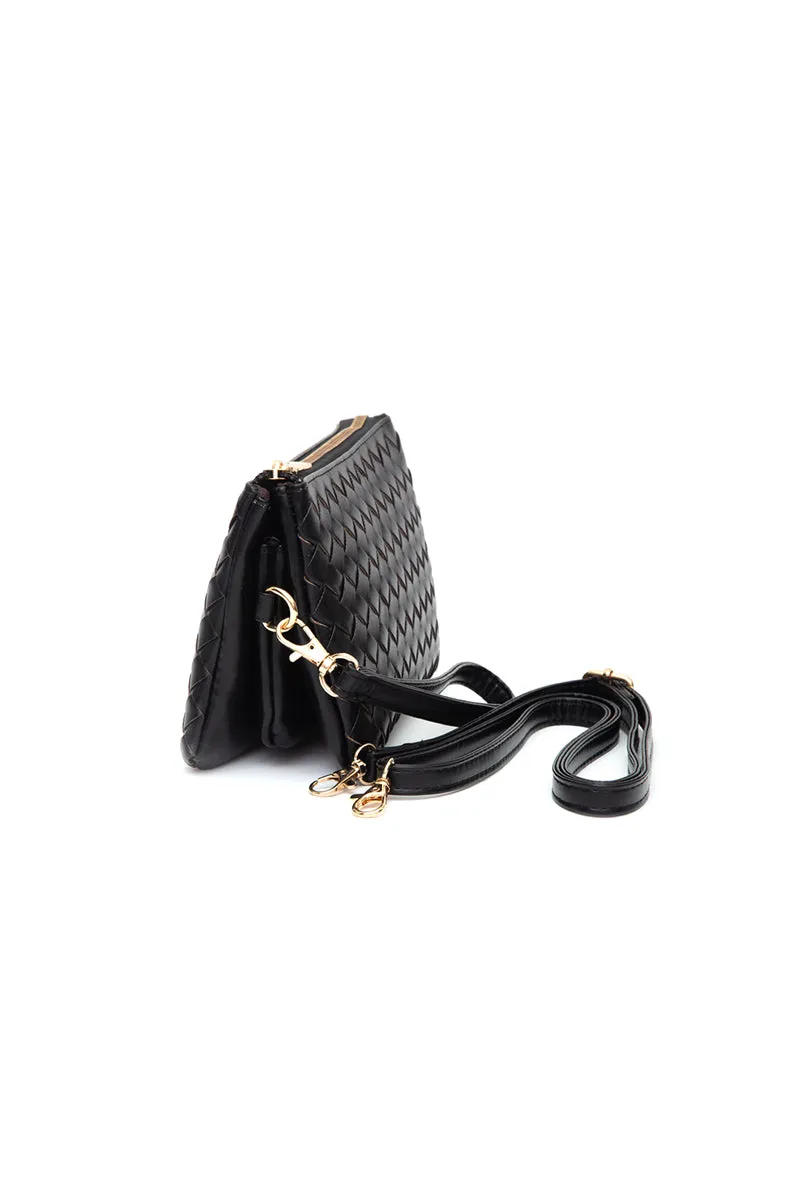 Woven Crossbody Bag